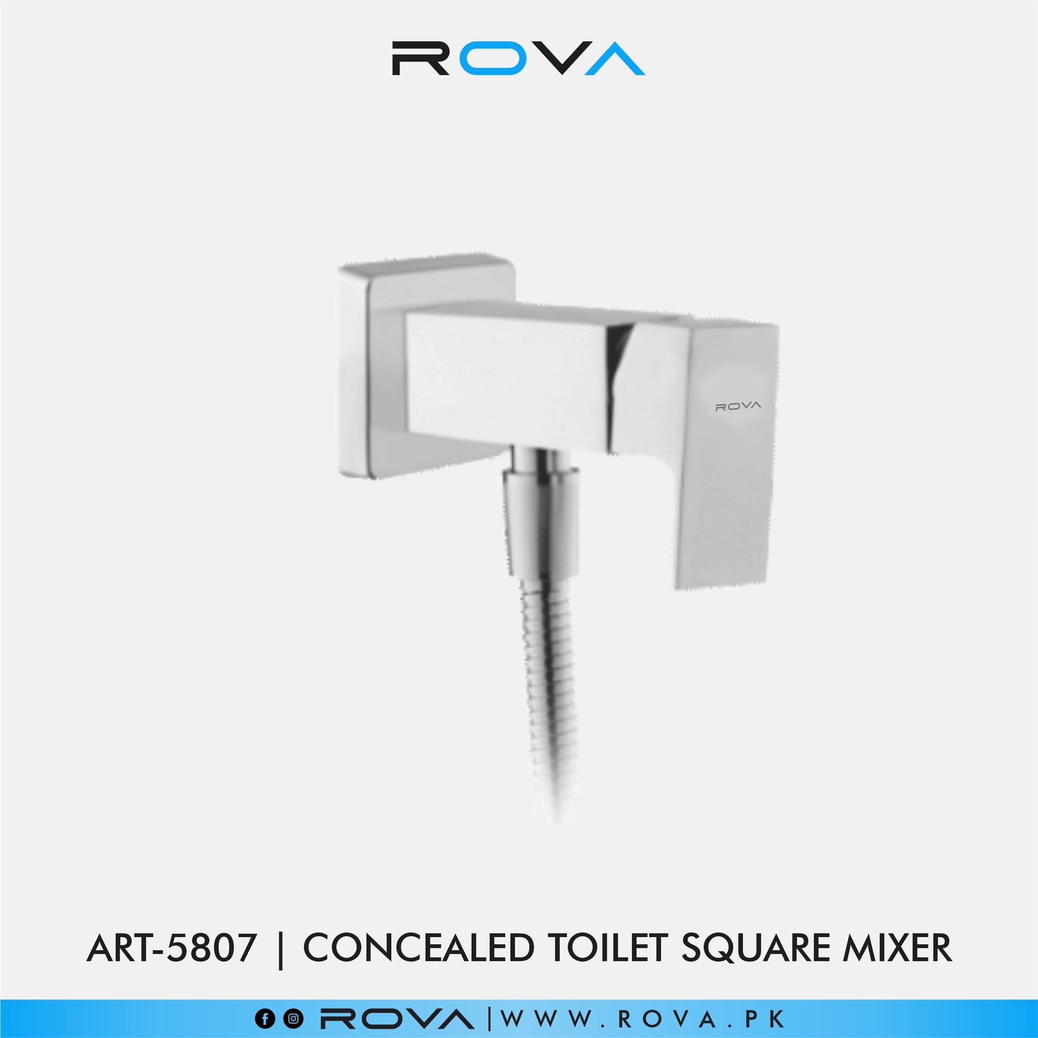 TOILET SQUARE MIXER